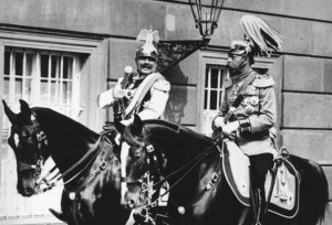 King George V and Kaiser Wilhelm II