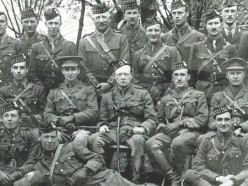 Churchill with the Royal Scots Fusiliers at Ploegsteert. 1916